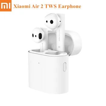

Original Xiaomi Air 2 Earphone TWS Wireless bluetooth 5.0 Earbuds LHDC Stereo ENC Noise Cancelling Headphone with Charging Box