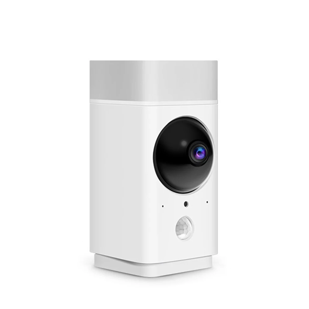 Безопасность в помещении 1080P WiFi камера монитор беспроводной панорамный светодиодный светильник ip-камера PT 360 ° два способа аудио