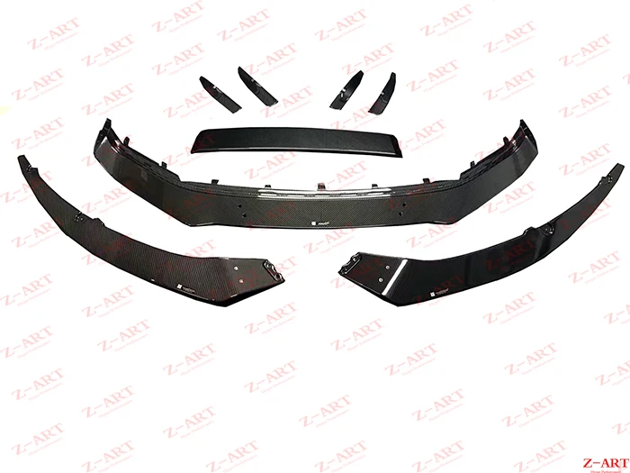 

Z-ART carbon fiber front lip for Audi R8 20016-2018 carbon fiber front spoiler for Audi R8 V8 V10 carbon fiber front chin