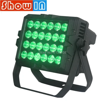 

IP65 24*10W RGBW LED Wash Par Light 300W DMX Luce DJ Disco Party Nightclub Bar Pro Sound Stage Lighting Show Outdoor Projector