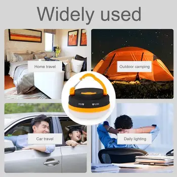 

Multifunction Outdoor LED Camping Light Portable Lantern Emergency Torch Light X