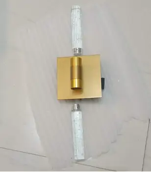 

Post-modern Glass Champagne Gold Nordic Led Wall Sconce for Bathroom Bedroom Home Lighting Fixtures Kitchen Lamp Luminaire
