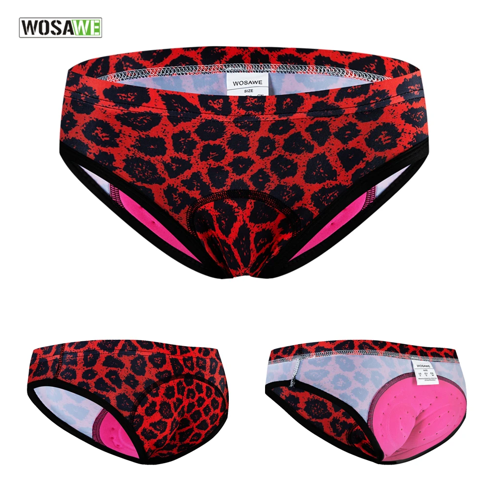 Нижнее белье WOSAWE женское для езды на велосипеде дышащее нижнее с 3D гелевыми