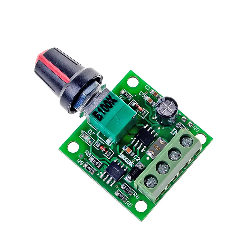 30W 2A DC 1.8V -15V PWM 모터 속도 컨트롤러 레귤레이터 저전압 팬 속도 제어 스위치 PWM 조정 가능한 드라이브 5V 12V