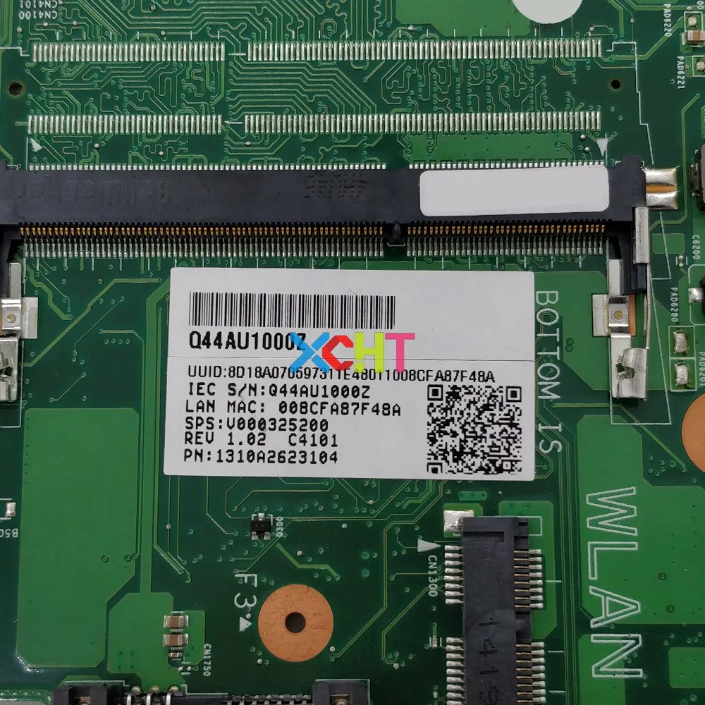 V000325200 w N2830 2,17 ГГц Процессор для Toshiba Satellite C50 C55 C55-A серии Материнская плата ноутбука Материнская плата Рабочая