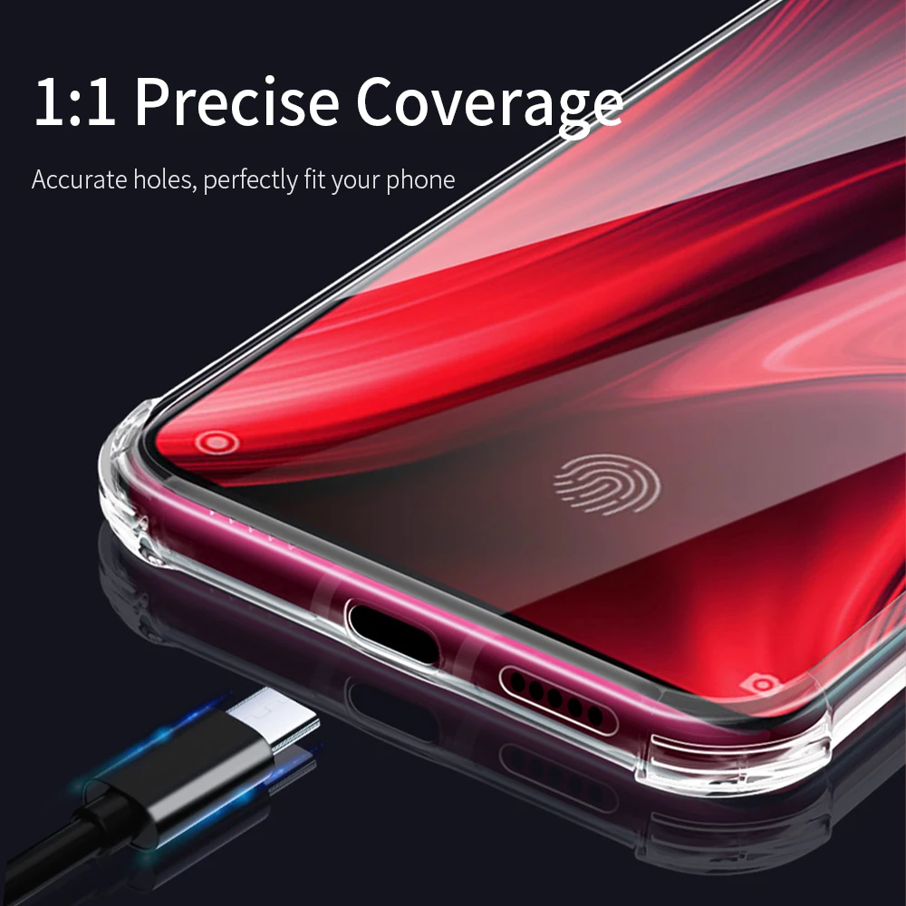 Прозрачный чехол Essager для телефона Xiaomi Mi 8 9 SE 9T мягкий ТПУ мобильный телефон Redmi 6 Pro