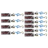 PCI Express 1X to 16X SATA 15-pin to 6-pin Power Cable PCIe Riser Card Data Extension Cord Graphics Card Interface Cable