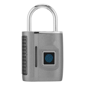 

Intelligent Fingerprint Unlocking Quick Unlocking Of Zinc Alloy Padlock Luggage Backpack
