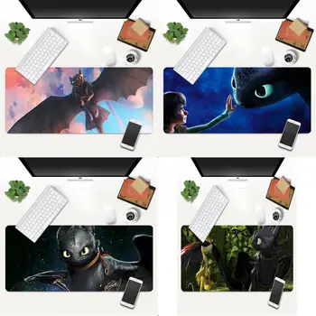 

How To Train Your Dragon Anti-Slip Durable Rubber Computermats Gaming Mouse Mat xl xxl 800x300mm for Lol world of warcraft