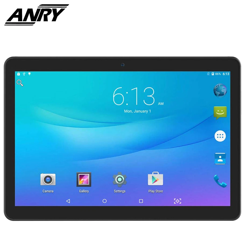 Планшет на Android 10 1 дюйма 2 + 32 ГБ 1280*800 Восьмиядерный | Компьютеры и офис