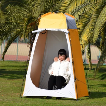 

Outdoor shower tent Camping Waterproof Shower Bathing Tents Portable Changing Fitting Room Privacy Toilet tent with Carrying Bag