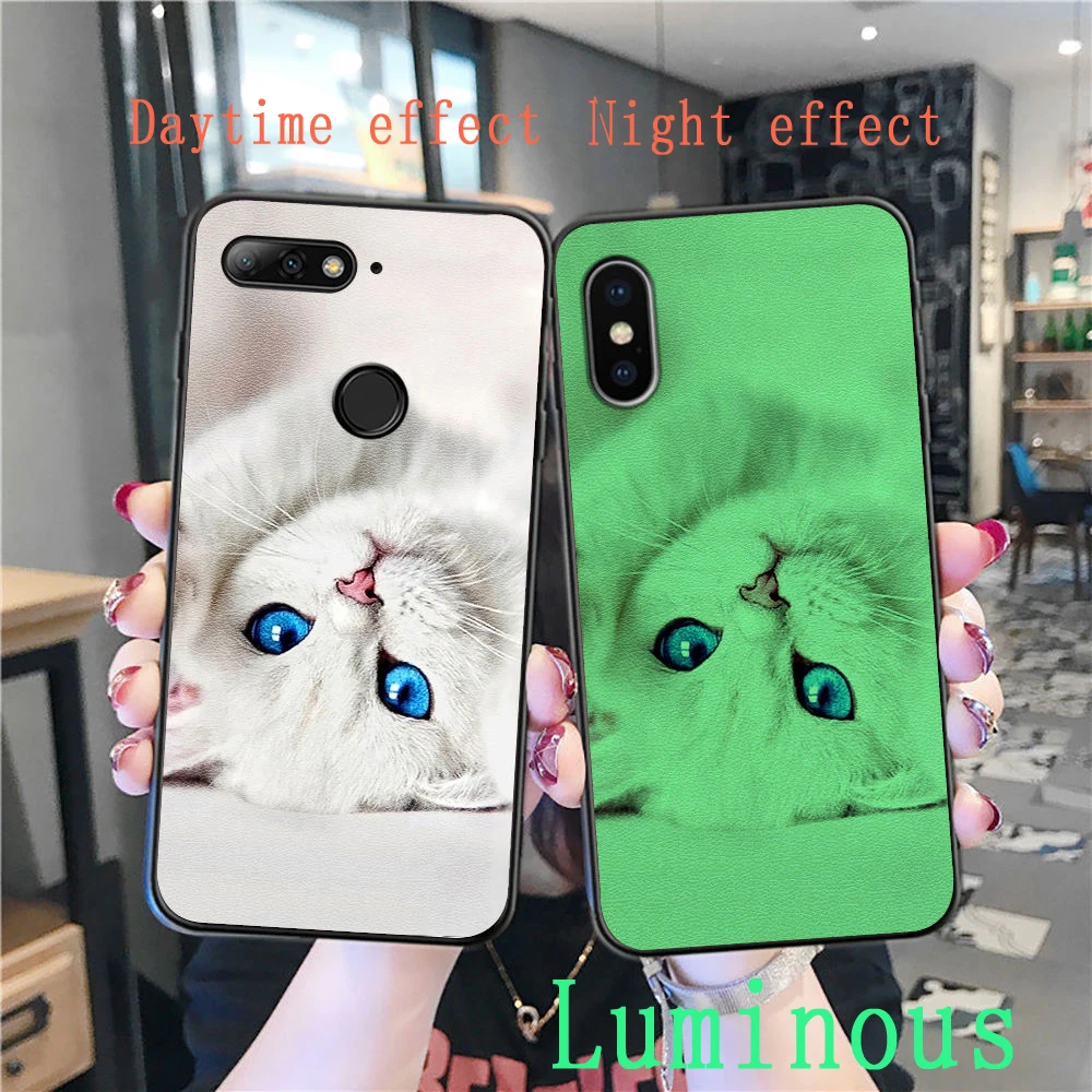 Luminous Case For Huawei P10 Lite P20 2019 Silicon Nova 5i Soft TPU Cover Pro P30 |