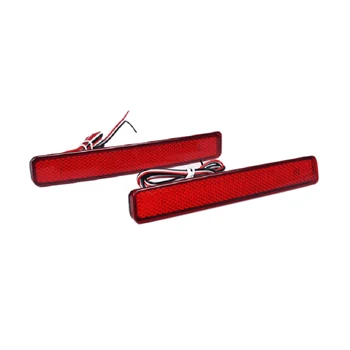 

2Pcs Car Rear Bumper Reflector Brake Light Led Taillight For Volkswagen T5 Transporter/ Caravelle / Multivan 2003-2011