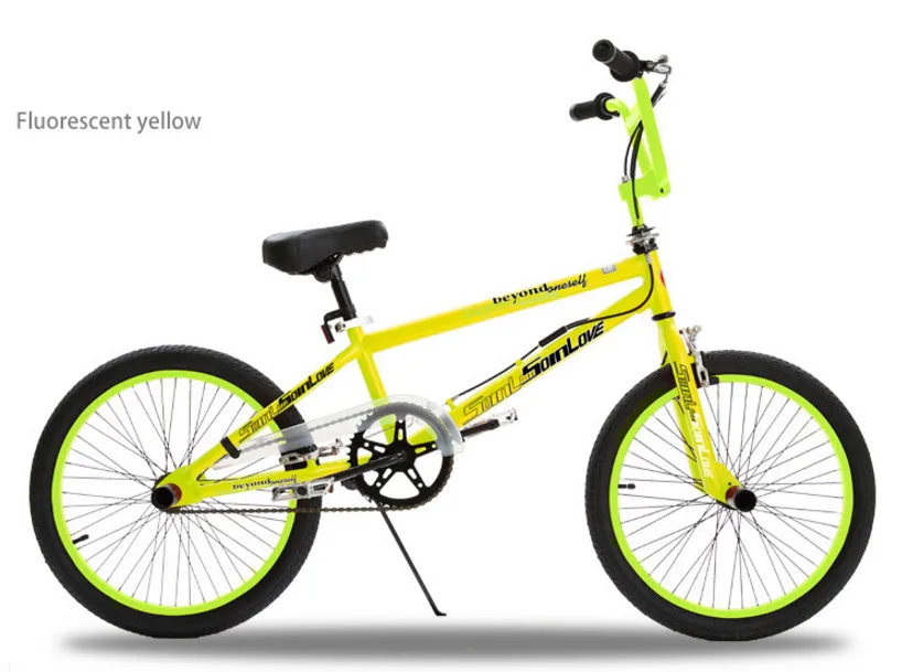 Green Бренд BMX велосипед 20 дюймов колесо горный велосипед уличная Производительность велосипед трюк действие скалолазание прыжок bicicleta - Цвет: Green