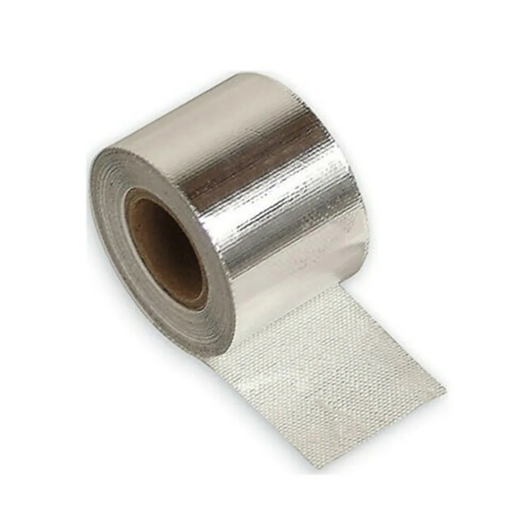 

5M Car Thickened Heat Insulation Heat Shield Reflective Aluminum Foil Tape Engine Pipe Cover Auto Temperature Isolated Sticker