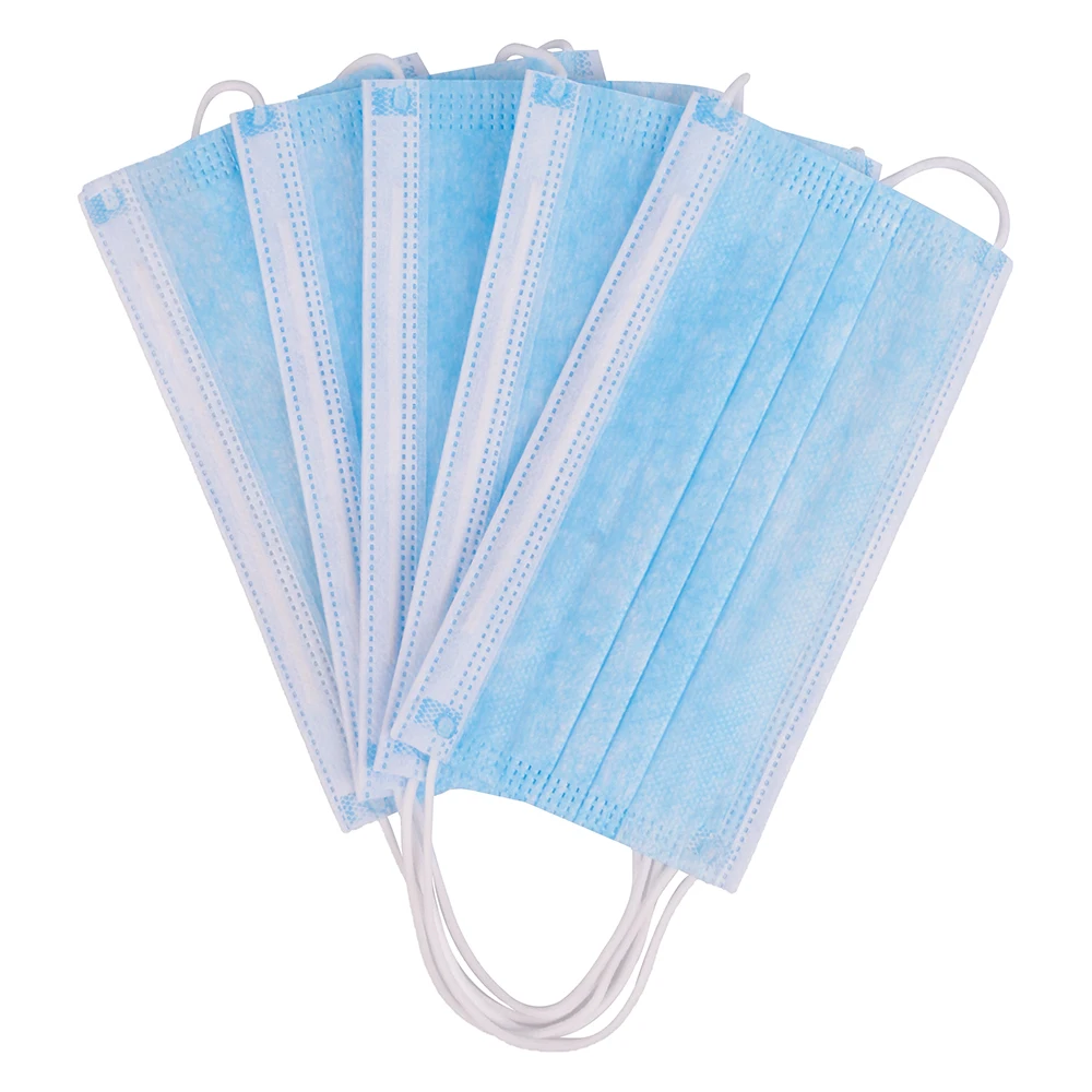 

DHL 200pcs Disposable Protective Mask 3 Layers Dustproof Facial Protective Cover Mask Maldehyde Prevent bacteria anti-virus Mask