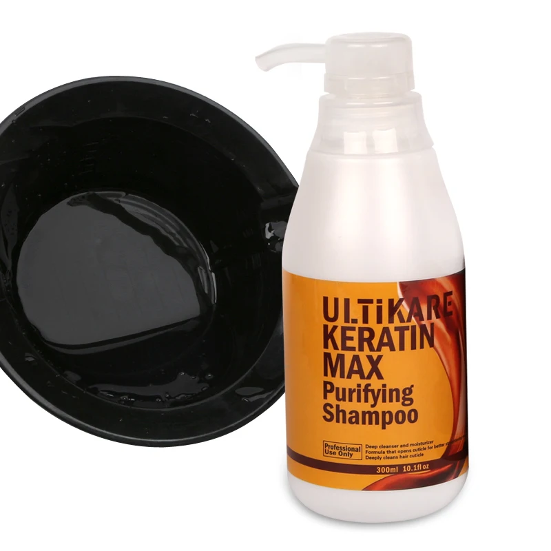 Helpful for Brazilian Keratin Treatment 300ML Purifying Shampoo Deep Cleansing Hair Care Product