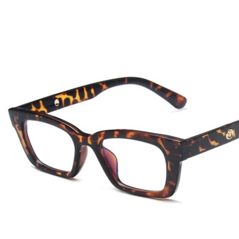 

Square Small Frame Anti Blue Light Glasses Women 2020 Brand Designer Retro Cat Eye Plain Mirror Classic Computer Eyeglasses