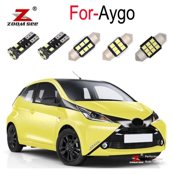 

LED plate lamp + LED interior dome trunk light bulb kit for Toyota for AYGO ( 2005 to 2008 2009 2012 2013 2014 2015 2017 2020 +)