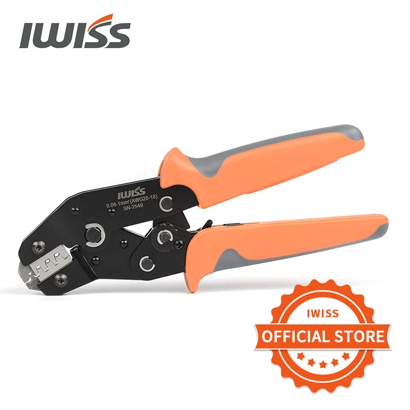 Обжимные Щипцы IWISS для XH2.54/Dupont 2 54/2 8/3 0/3 96/KF2510/JST|tool crimp|crimper toolratchet crimping |