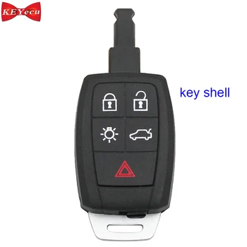 

KEYECU for Volvo C30 C70 S40 V50 Remote Key Cover Shell Case Fob for KR55WK49259