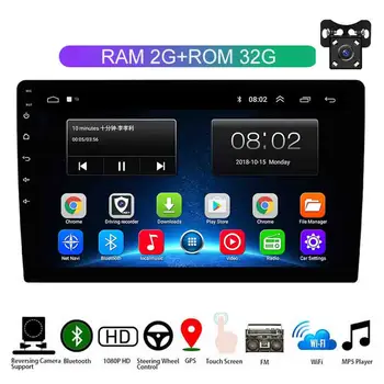 

2 din Android 9.1 2G+32G Car Radio Stereo Video Player 10.1" 1024*600 Car Multimedia Player GPS Navi Wifi Bluetooth USB