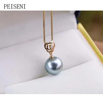

PEISENI G18k Original Design Fine Jewelry Pearl Pendants 2020 Natural Freshwater Pearl jewelry 10-11mm Pendants For Women