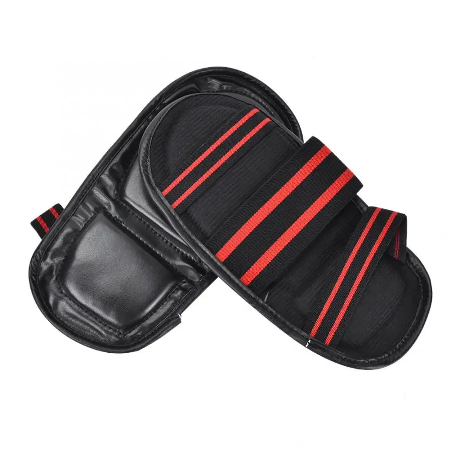 1 пара боксерских щитки для ног Pad MMA Muay Thai спортивная защита лодыжки защита для фитнеса спортивные упражнения аксессуары