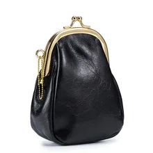 

2021 new sheepskin coin purse, mini leather card case, portable storage bag