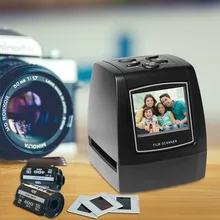 Negatywny skaner filmów 35mm 135mm konwerter slajdów wideo cyfrowa przeglądarka zdjęć z wbudowanym oprogramowaniem do edycji LCD 2.4