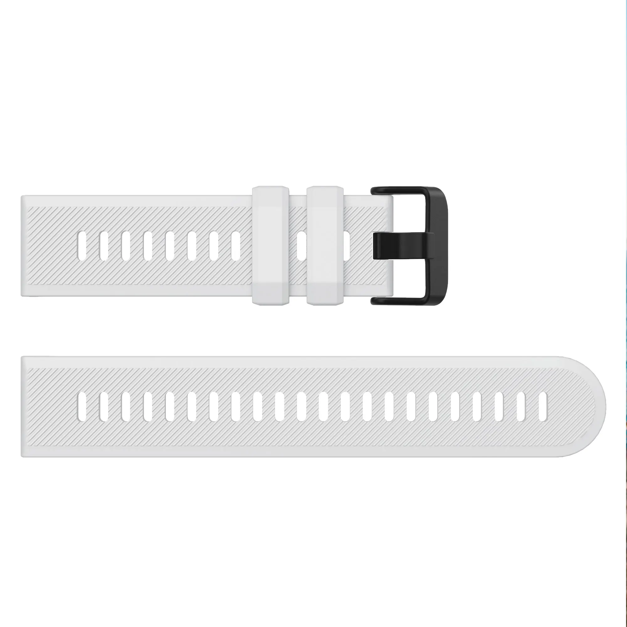 Soft Silicone Watch Strap Bracelet – 22MM Band