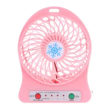 

Mini USB Portable Fan Rechargeable Battery Small Desk Home Office Outdoor Camping Travel Fans handheld Air Cooler Conditioner