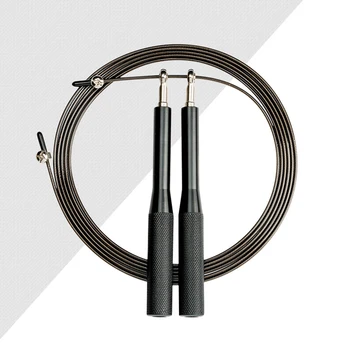 

3 Meters Jump Rope Crossfit Boxing Weighted Adult Ball Bearing Beaded Fitness Gym High Speed Steel Wire
