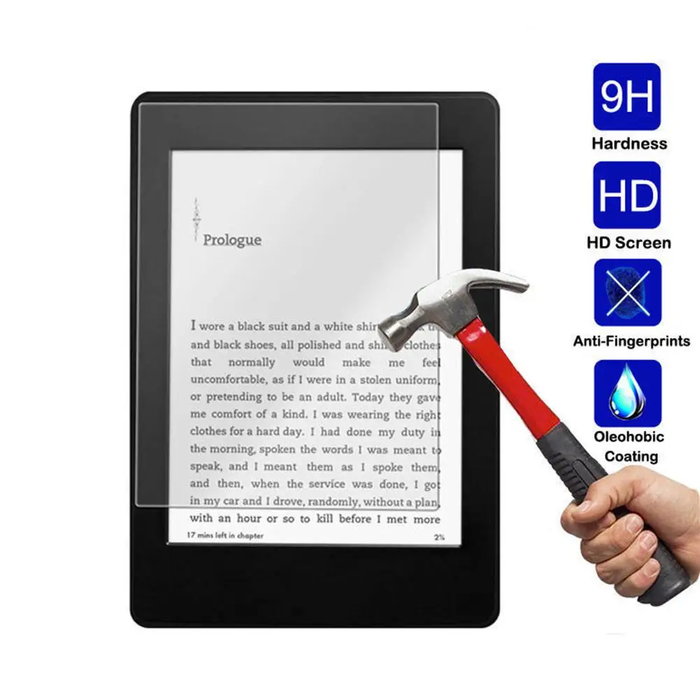 Clear Tempered Glass Film Screen Protector For Amazon Kindle Paperwhite