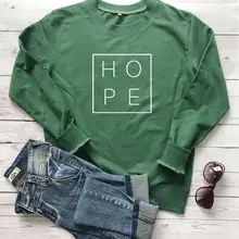 Надеемся, что Кристиан Толстовка Графический религиозные Мода Костюмы Библии пуловер Вера Надежда Детский комбинезон толстовки с длинными рукавами на весну-осень