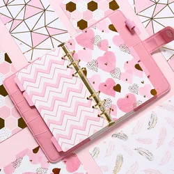 Index de Page pour carnet A5/A6, spirale diviseurs de carnet de notes 6 trous étiquettes à feuilles mobiles planificateur Agenda accessoires de bureau 5 pièces 
