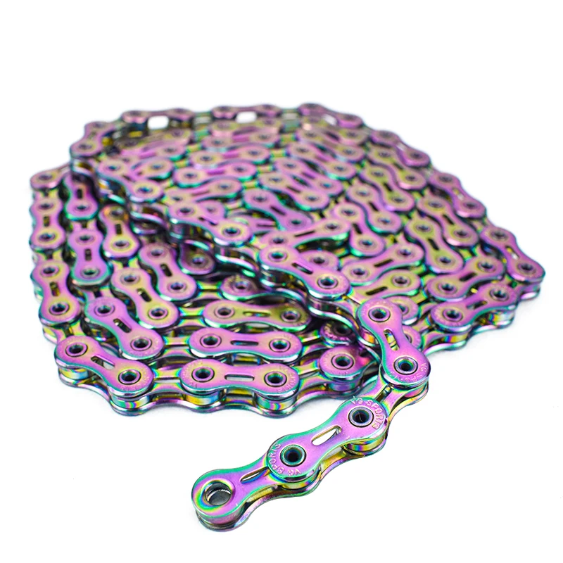 Bicycle chain 8 9 10 11 12 Speed Velocidade EL Half Hollow MTB Mountain Road Bike Chains Bike Parts