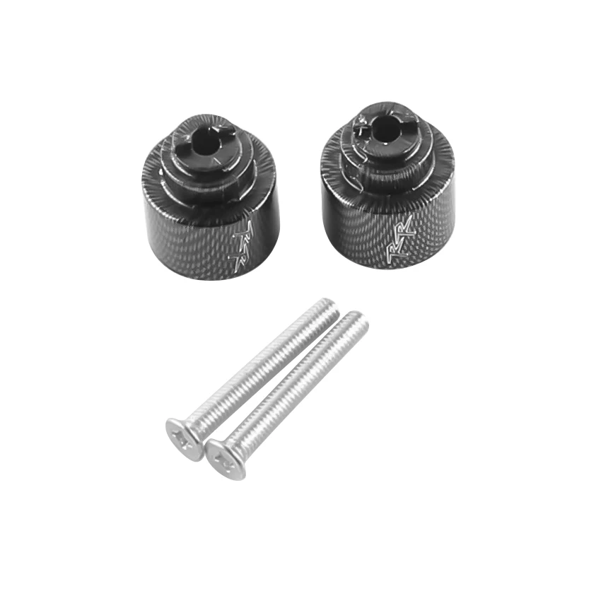 Наконечники на руль для Honda CBR600RR 2003-2008 CBR929RR 2000-2001 CBR954RR 2002-2003 CBR1000RR 2004-2008 - Цвет: Carbon