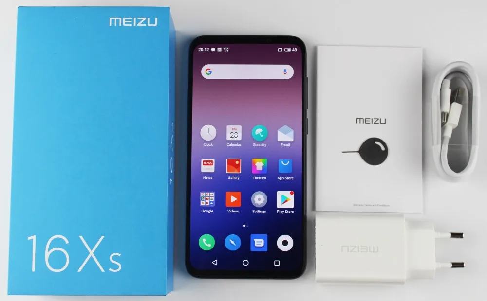 Meizu 16xs s глобальная версия Meizu16xs 6GB 128GB Смартфон Snapdragon 675 48MP Тройная камера Android телефон Быстрая зарядка