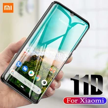 2pcs 11D Tempered Glass For Xiaomi Mi A3 CC9 CC9e 