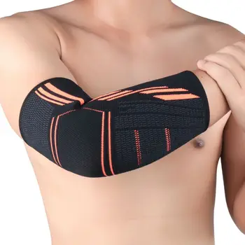 

Elbow Brace Compression Support Elbow Sleeve Pad for Tendonitis Tennis Basketball Volleyball Elbow Protector ``1