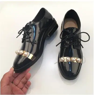 Новые туфли на плоской подошве со стразами; chaussures femme; женская обувь; sapato feminino buty damskie; женские туфли-оксфорды - Цвет: Серый