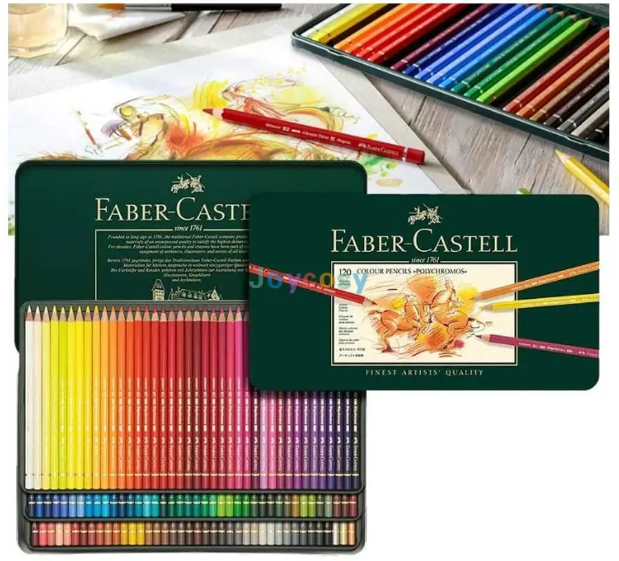 Faber-Castell Coffret de 120 crayons de couleur Polychromos au meilleur  prix sur