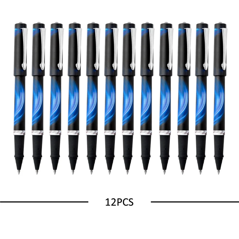 Канцелярские принадлежности Школа Офис письмо Роскошные черные шариковые