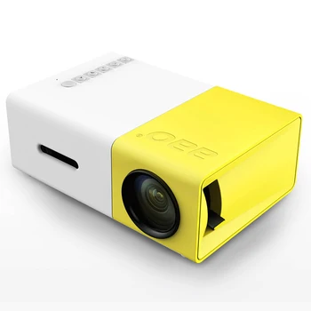 

AAO YG-300 LED Mini Projector Audio YG300 HDMI USB 3D Pico Projector Home Media Player LCD Video Proyector Kids Child Gift/RU