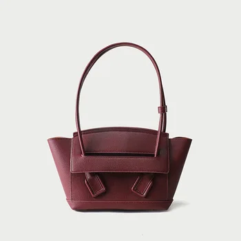 

Trapeze Genuine Leather Luxury Handbags High Quality Women Bags Designer Bolsa Feminina Pochette Femme Tote Shoulder Bag Female