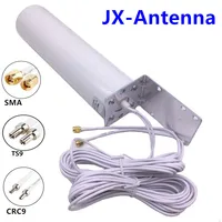 JX 3G 4G LTE External Antennna Outdoor with 5m Dual SlIder CRC9/TS9/SMA Connector for 3G 4G Router Modem 1