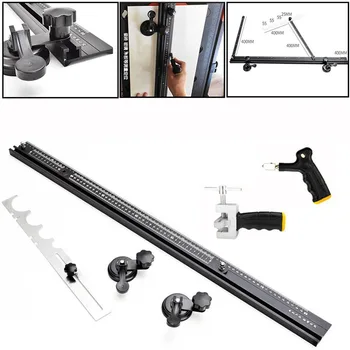 

80cm straight line cutting ruler Level Positioning measuring ruler ceramic tile cutting Glass cutting tools Woodworking tools