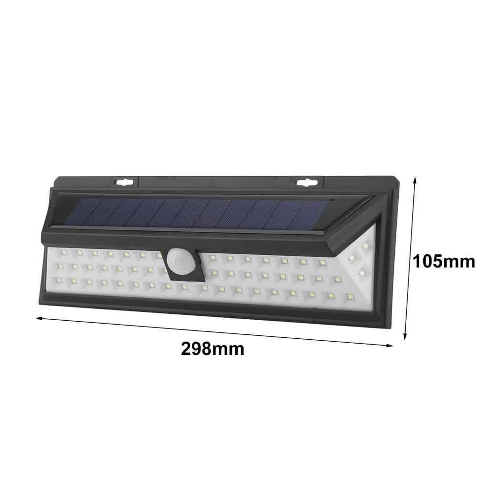 Bright LED Solar Powered PIR Motion Sensor Outdoor Garden Yard Stairs Security Wall Light IP65 Waterproof Lamp
