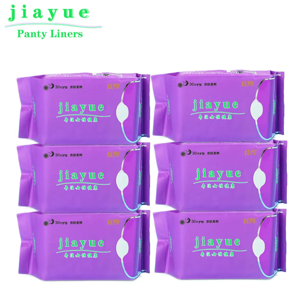 6pack Sanitary Napkin Pads Anion sanitary towel feminine organic sanitary pads cotton panty liners negative ion 4